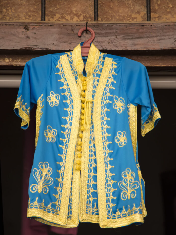 Cargo Denim Mini Kurta